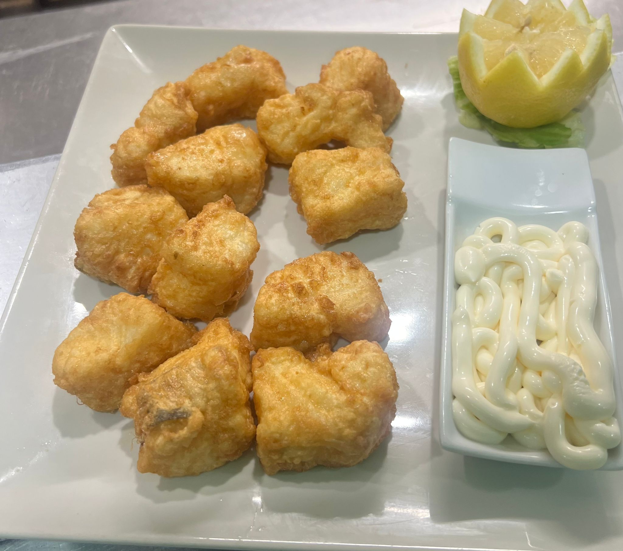 Albóndigas de bacalao